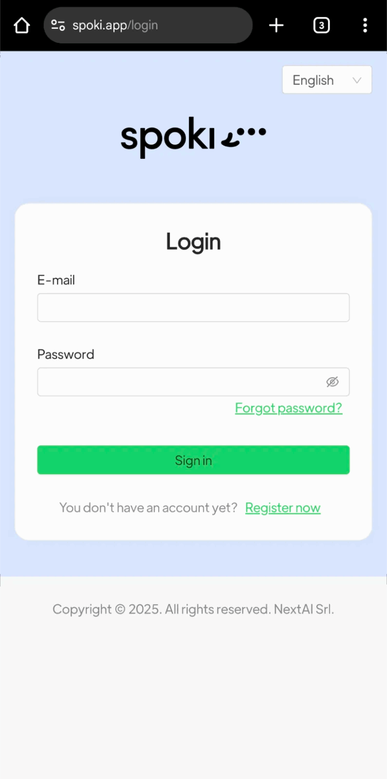 Spoki sul tuo Smartphone - Web App e notifiche - Supporto Spoki