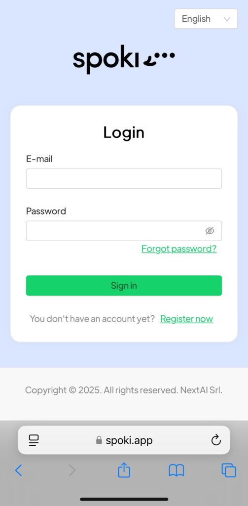 Spoki sul tuo Smartphone - Web App e notifiche - Supporto Spoki