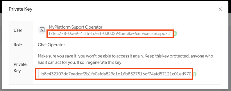 copy private key copy private key