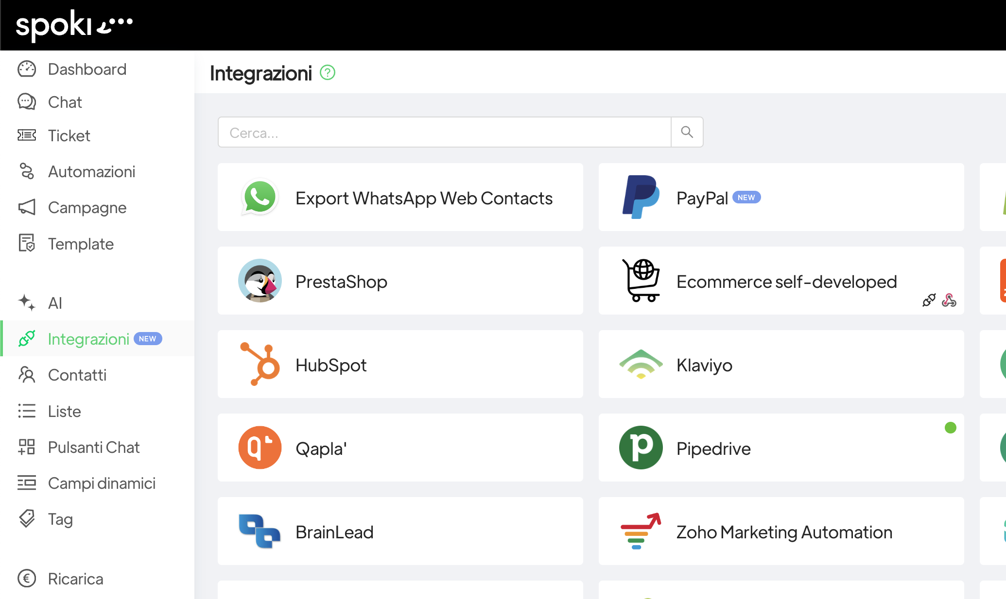 Spoki Tvnet Integración de WhatsApp con Paypal - Supporto Spoki